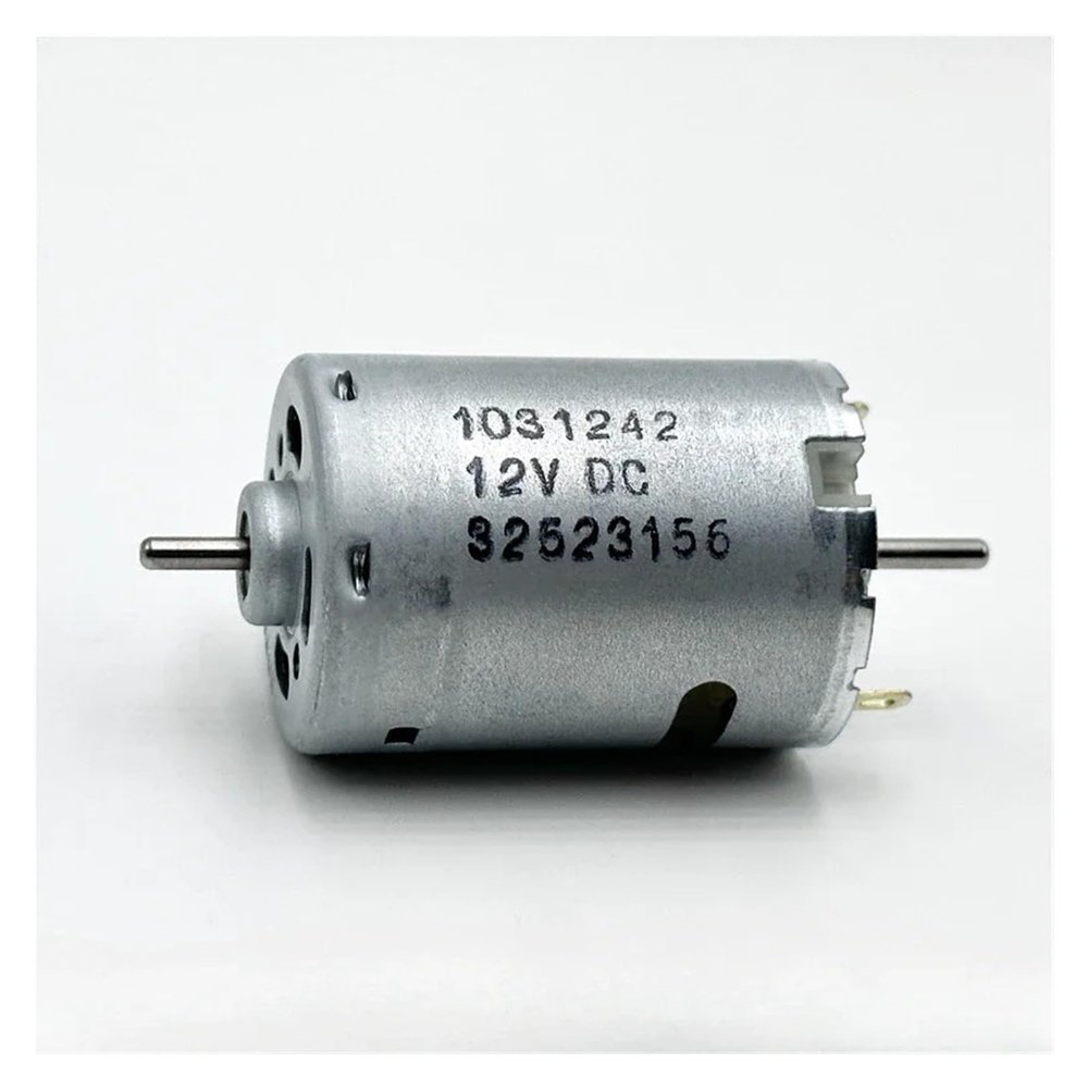1031242 28mmm RS-385 2.3mm Double Dual Shaft 12V DC Electronic Starter 6V-24V Household Appliance