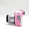 R50 Camera Case, Premium Texture Fullbody Silicone Soft Case Protective Cover Camera Shell for Canon Eos R50 (Pink) view 3