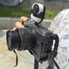 SPONGL Camera Hot Shoe Extension Bracket for 360 GO Action Cameras Adjustable Lightweighted Design view 2