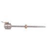 10mm Stepper Electronic Starter DC 5V 2-Phase 4-Wire Long Linear Actuator Screw Block Telescopic Nut Rod 50mm Stroke view 3