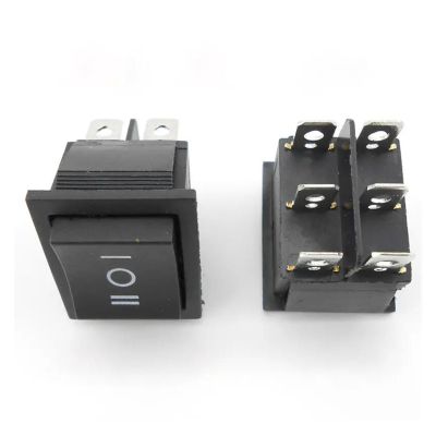 20A Inverted-Control-Converter Button-Switch Electronic Starter Three-Pole-Switch on-Off-On Rocker-Power Reverse for DC CW-CCW