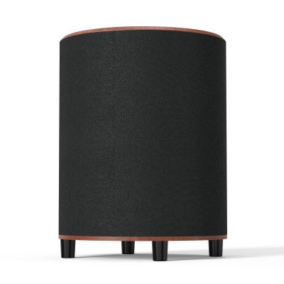 LITTOAK Powered Subwoofer, 6.5 Sub with DSP, Up to 100 Watts Home Theater Subwoofers, Down-Firing Subs, Class-D Amp, 40-250Hz, Low Pass dial, Phase Switch, Big Bass in Compact Design