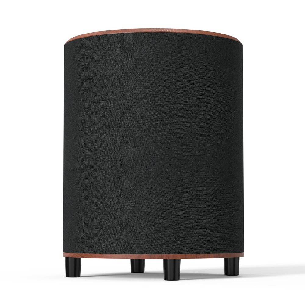 LITTOAK Powered Subwoofer, 6.5 Sub with DSP, Up to 100 Watts Home Theater Subwoofers, Down-Firing Subs, Class-D Amp, 40-250Hz, Low Pass dial, Phase Switch, Big Bass in Compact Design