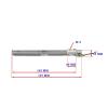 15mm Linear Stepping Electronic Starter Long Stroke 122mm Actuator with Block Nut 2-Phase 4-Wire Stepper DIY view 4