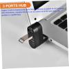 DOITOOL 2pcs High-Speed USB Hub with Ports Multi-Functional Cable Adapter for Laptop Desktop Supports Keyboard Mouse Flash Drive Printer and External Devices Stable Data Transmission view 2