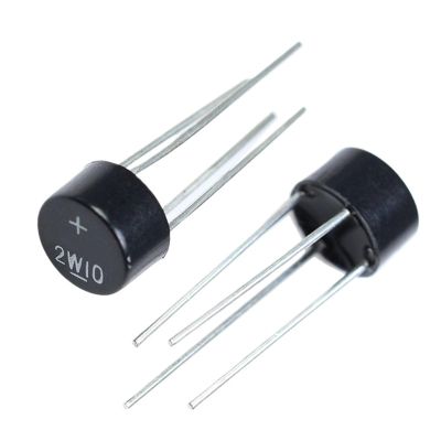 50/100/200/500/1000Pcs 2W10 Bridge Rectifier WOL 2W10M Round 2A/1000V Stack DIP-4(1000Pcs)