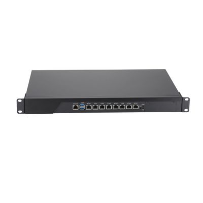 1U Firewall Appliance, OPNsense, VPN, Network Rackmount, C236 with I7 9700, RS46, AES-NI, 8 x 2.5GbE 226-V LAN, Console, VGA, SIM Slot, 16G RAM, 64G SSD