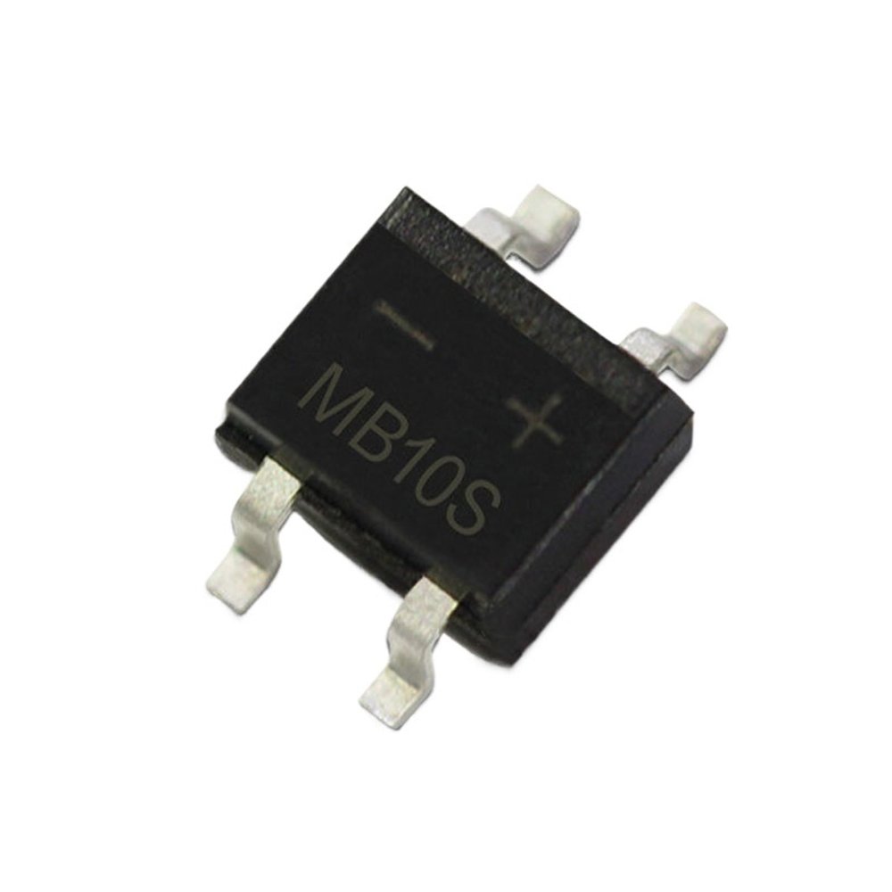 200/500/1000/2000/5000Pcs MB10S Bridge Rectifier 0.8A/1000V SMD Stack SOP-4(5000Pcs)