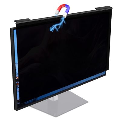 22 Inch Magnetic Privacy Shield Screen Protector, Hanging Removable Anti-Blue/Glare Protector Film - Anti Spy Screen Panel for Monitor 16:9 Aspect Ratio,22in