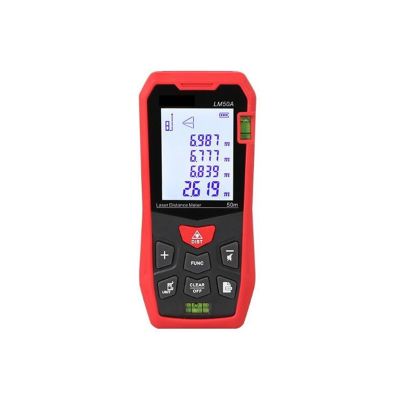 HFISWSAI LM50A/LM70A/LM100A/LM120A Distance Meter Handheld Mini Rangefinder Tape Range Finder(LM50A)