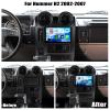 [6+128G] 8-Core Android 15 Car Radio Stereo for Hummer H2 2002-2007 with Wireless Carplay&Android Auto,9 Inch Touchscreen Car Radio with Mirror Link Bluetooth FM/RDS DSP HiFi WiFi GPS SWC view 2