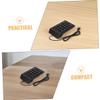 NOLITOY 2pcs Portable Numeric Keypad USB Number Pad Keys Compact Keyboard for Laptop PC Notebook Financial Accounting Data Entry with USB Interface view 3