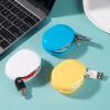 Automatic Cord Reel, Automatic Cord Reel Cable Management, For USB, Headphone, Data Cables, No More Tangled Cords (Blue) view 3