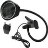 Magnifying Glass Lamp Flexible Clip on Watch Repairing Magnifying Glass Light 5W Clamp Magnifier 3x10x 5X or 8x15x Magnifying Reading Light Flexible Gooseneck Arm Mage view 4