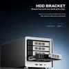 HKUXZR Mini PC,N150 8-Bay NAS Mini PC Windows 11, 4 Cores and 4 Threads,2*Intel i226-V 2.5G,1*DDR5 4800MHz Max 48GB,Support 1*HDMI,1*DP Interface,4*SATA+4*M.2 (up to 112TB) (NO RAM NO SSD) view 3
