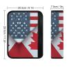 Canada USA Friendship-Flag Car Seat Belt Pad Soft Seatbelt Cushion Pad Cover for Women Men view 2