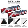 Canada USA Friendship-Flag Car Seat Belt Pad Soft Seatbelt Cushion Pad Cover for Women Men view 3