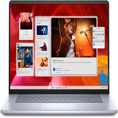 Dell Inspiron 16 Plus 2024 Laptop, 16-Core Intel Core Ultra 9 185H, 16" WQXGA IPS Display, Intel Arc Graphics, 16GB LPDDR5 512GB SSD, Backlit Keyboard, Fingerprint, Thunderbolt 4, Wi-Fi 6E, Win10 Pro
