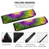 Mardi And Gras Tie Dye Car Seat Belt Pad Soft Seatbelt Cushion Pad Cover for Women Men view 3