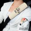 Sleepy Sloth Car Seat Belt Pad Soft Seatbelt Cushion Pad Cover for Women Men view 4