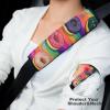 Colorful Donut Sweet Food Car Seat Belt Pad Soft Seatbelt Cushion Pad Cover for Women Men view 4