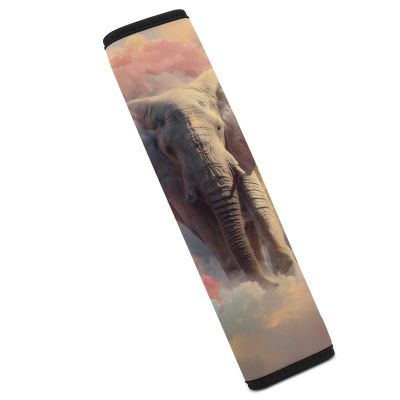 Elephant in The Clouds Car Seat Belt Pad Soft Seatbelt Cushion Pad Cover for Women Men