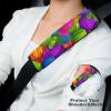 Candy Rainbow Dessert Car Seat Belt Pad Soft Seatbelt Cushion Pad Cover for Women Men view 4