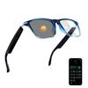 AI Smart Glasses for Men & Women, Photochromic AI Translation Glasses, Support 165+ Languages, Touch Control & IPX5 Waterproof, Multifunctional Bluetooth glasses, Travel Meeting Business Trade(Blue) view 1