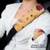 Coastal Seashells And Starfish Car Seat Belt Pad Soft Seatbelt Cushion Pad Cover for Women Men view 4