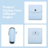 HIYQIN Photo Case for Fujifilm Instax Mini/Square SQ film, Picture Storage Holder, Photo Box for Fuji Instax SQ1 SQ6 SQ10 SQ20 SQ40/Mini 12 11 41 9 EVO Liplay Instant Camera Film - Blue view 3