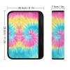 Rainbow Tie Dye Car Seat Belt Pad Soft Seatbelt Cushion Pad Cover for Women Men view 2