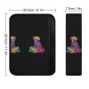Colorful Skeleton Women Car Seat Belt Pad Soft Seatbelt Cushion Pad Cover for Women Men view 2