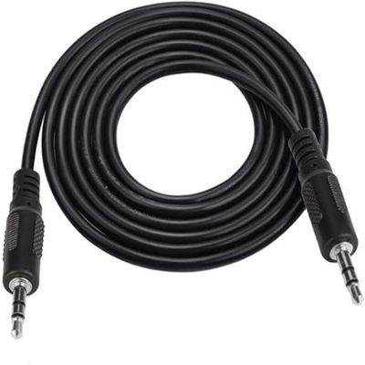 GizMac 3.5mm AV Out to AUX in Cable Audio/Video Cable Cord for Memorex MW212 MW212RC MW212BK MW212PU MW212BE MW212RD MW212RE Universal Rechargeable Portable Speaker