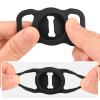 Airtag Dog Collar Holder, Protective Anti-Lost Cat Airtag Case for GPS Pets, Silicone Airtag Case with Bone Pattern view 2