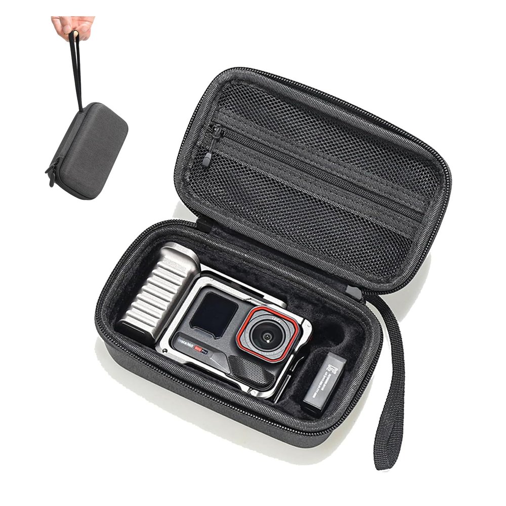 Carrying Case for Insta360 Ace Pro 2,Hard Shell Protective Carrying Case,Portable Travel Storage Bag with Wrist Strap,Cases Fit for Insta360 Ace Pro2 Camera & Grip Accessories