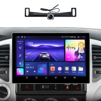 11.5 inch (4G+64G) Car Radio Stereo Upgrade for 2005-2015 Toyota Tacoma Compatible with Carplay Android Auto GPS Navigation WiFi Bluetooth Mirroring Touchscreen Headunit Replacement