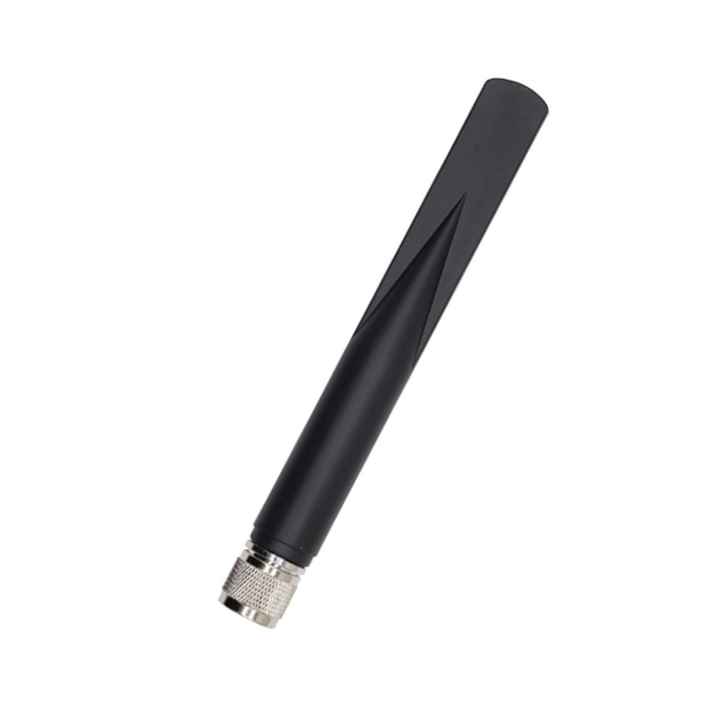 2.4G 5.8GHz Double Frequency Antenna Wireless Network Card Signal Enhancement Receiving Bluetooth Router WiFi Antenna N Male (1pcs 2.4G 5.8G Black Antenna)
