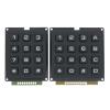 3 * 4 4 * 4 Matrix Switch Keyboard Keypad Array Module ABS Plastic Keys 4x4 3x4 12 16 Key Button Membrane Switch DIY Kit for Arduino(4X4) view 2
