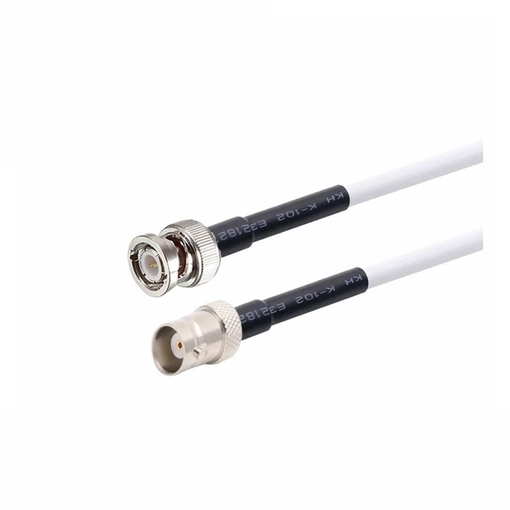 BAISULI 1/2/3/5M BNC Male Adapter to BNC Male Pluga Connector Coaxial Extension RG58 Cable 50 Ohm Low Loss Pigtail Jumper Adapter(BNC M to BNC F,10Meter)