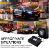 BANHAO Police Siren Speaker PA System Kit Warning Emergency Siren 12V 200W 125-145dB Remote Control with Handheld Microphone for Ambulance Vehicles Truck Car SUV ATV UTV view 3