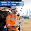 27Mhz CB Radio Antenna Whip Soft BNC Antennas Compatible with Cobra HH50WXST HHRT50 C75WXST Uniden BC75XLT BC125AT PRO401HH Midland 75-822 75-785 CB Radio Handheld Portable Scanner Radios view 4