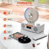 ROADOM Portable CD Player with Bluetooth, Rechargeable & Hi-Fi Speakers view 3