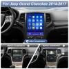 12.1" T-Style Car Stereo Radio Upgrade for Grand Cherokee 2014-2022 8Core-Head Unit4GB+64GB with CarPlay/Android Auto Touch Screen with 1080P Backup Camera view 2