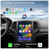 12.1" T-Style Car Stereo Radio Upgrade for Grand Cherokee 2014-2022 8Core-Head Unit4GB+64GB with CarPlay/Android Auto Touch Screen with 1080P Backup Camera view 4