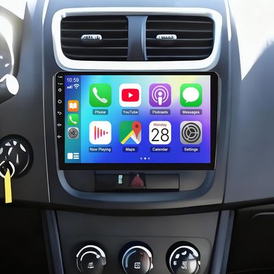 10 inch Car Stereo Radio for Dodge Avenger 2011-2014 Upgrade CarPlay Touch Screen Head Unit Car Stereo with Wireless Carplay Android Auto GPS Bluetooth WiFi FM RDS DSP SWC Backup Camera Mic