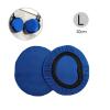 30 Pcs Washable Headphone Earcup Protectors  Elastic Sanitary Covers with Stretchable Fit(Blue,Large) view 2