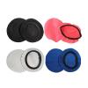 30 Pcs Washable Headphone Earcup Protectors  Elastic Sanitary Covers with Stretchable Fit(Blue,Large) view 3