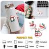 12 Pcs Christmas Mug Stickers Set, Festive Hot Cocoa and Holiday Drink Decals Santa, Snowman, Gnome, Gingerbread Mugs, Cute Winter Stickers for Laptop, Bottle, Notebook, Wrapping, Crafts 7 Inches view 3