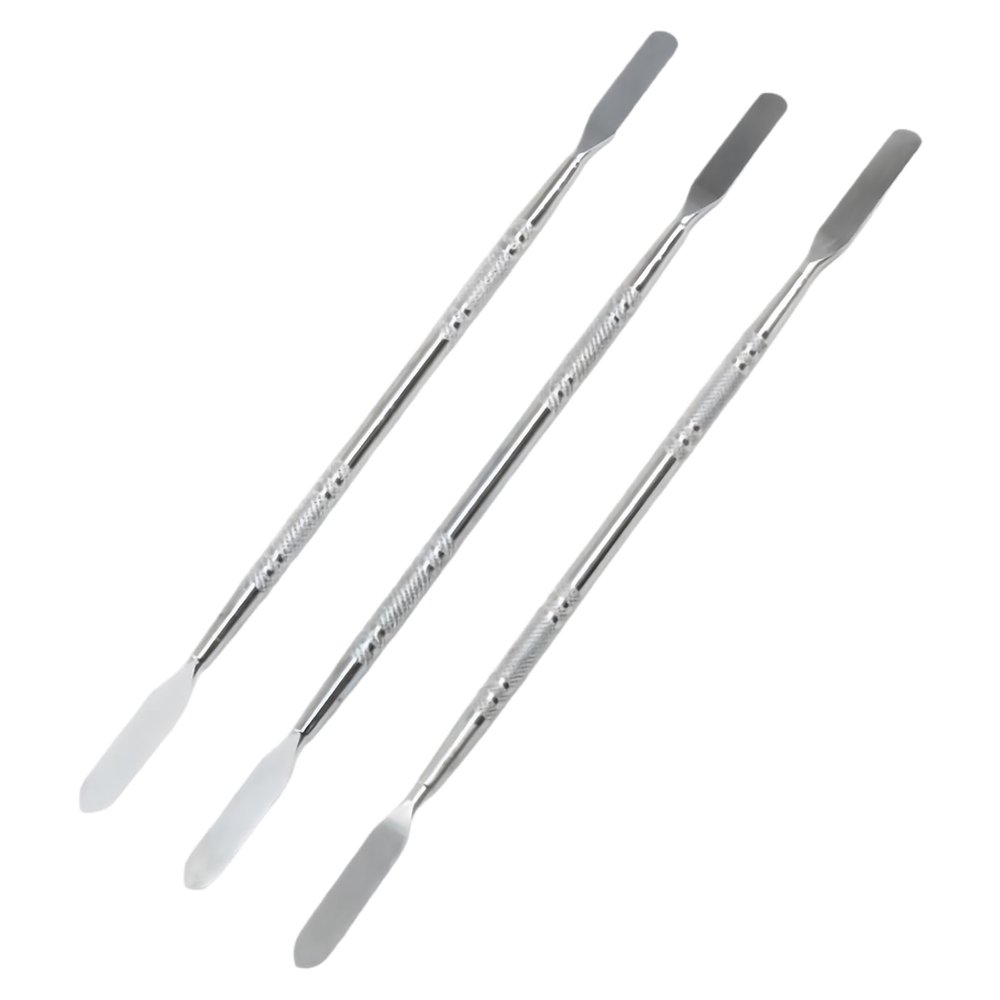 3Pcs Stainless Steel Mini Crowbar - Double-Head Electronic Repair Spudger for Phone Computer Device Disassembly