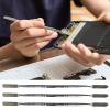 3Pcs Stainless Steel Mini Crowbar - Double-Head Electronic Repair Spudger for Phone Computer Device Disassembly view 4